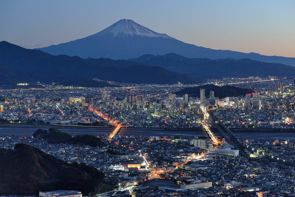 平日の富士山498