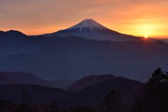 週末の富士山（新作1304）