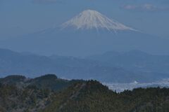 平日の富士山1058