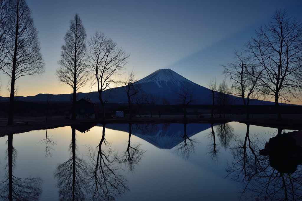 週末の富士山（新作183）
