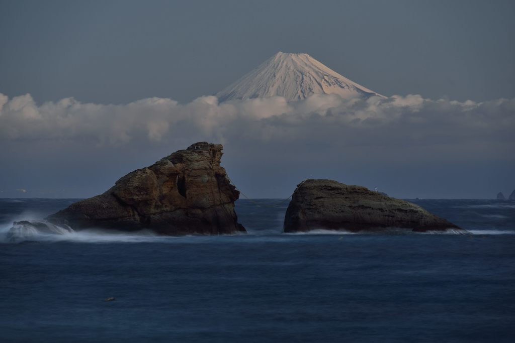 週末の富士山（新作117）