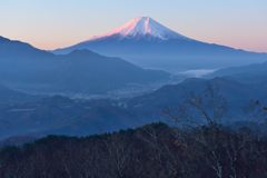 週末の富士山（新作497）