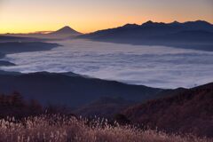 平日の富士山813