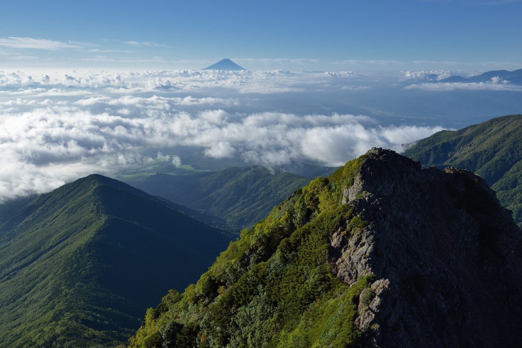 平日の富士山119
