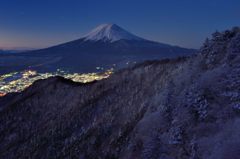 週末の富士山（新作131）