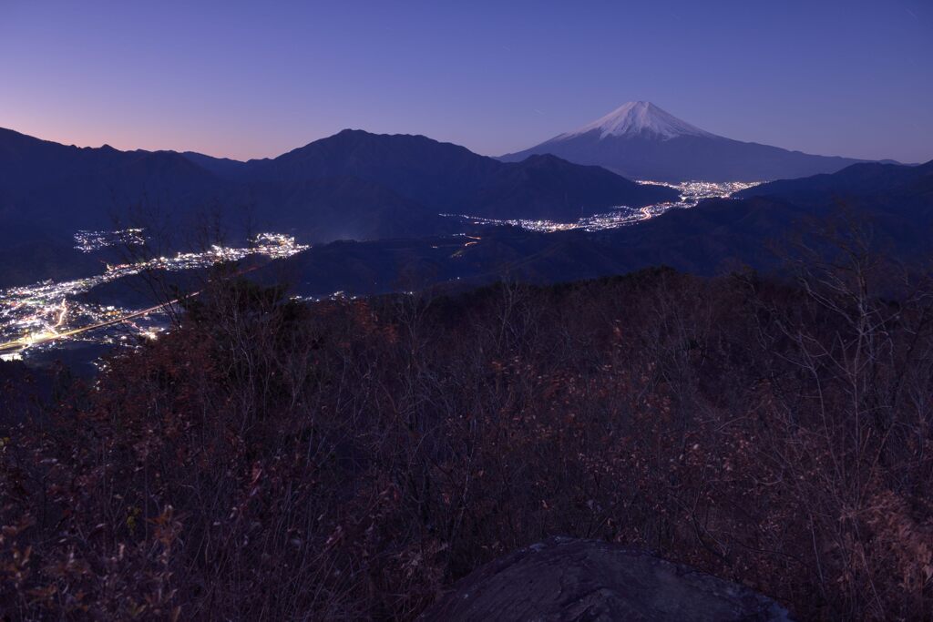 平日の富士山951