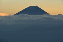 週末の富士山（新作481）