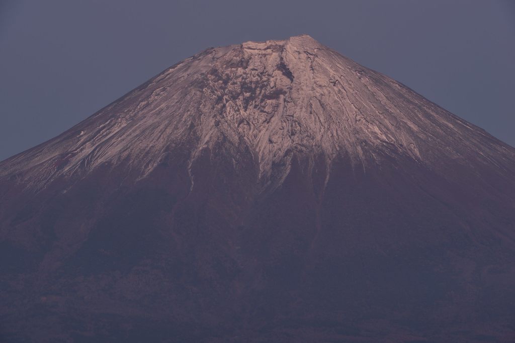 平日の富士山444