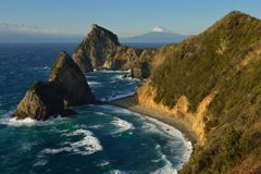 平日の富士山546