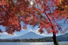 平日の富士山425