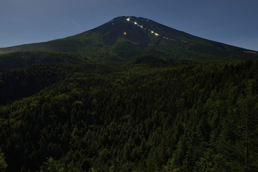 週末の富士山（新作922）