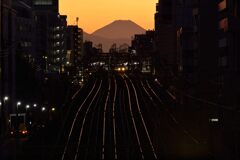 平日の富士山852