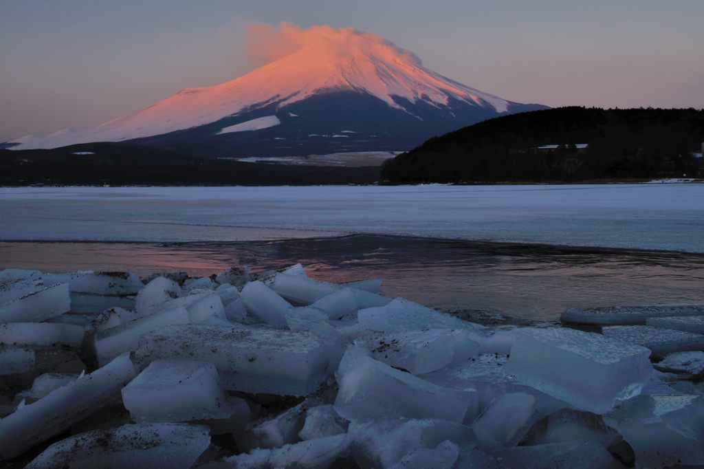 週末の富士山（新作156）