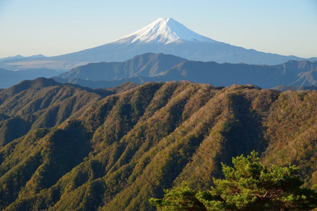 週末の富士山（新作1051）
