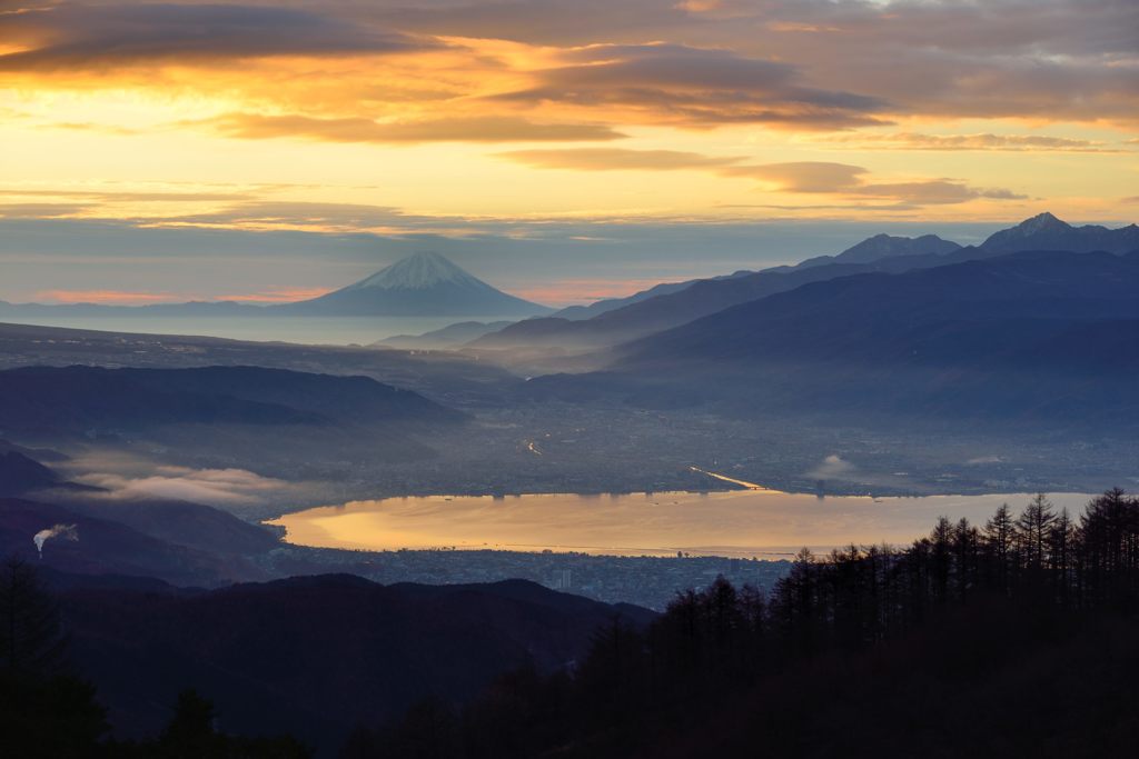 週末の富士山（新作66）