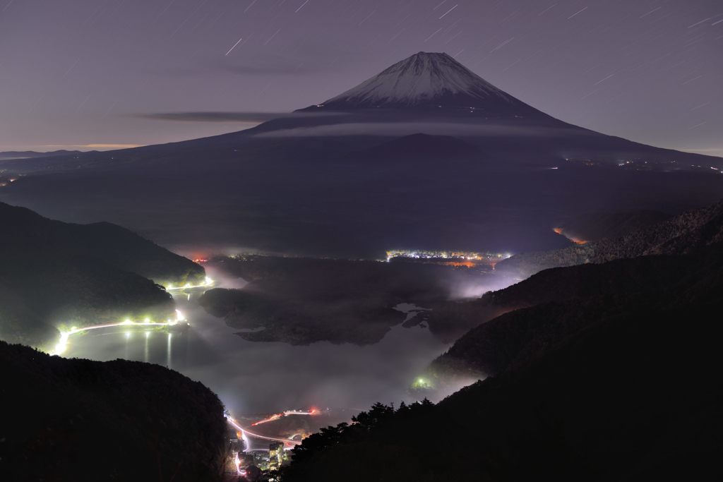 週末の富士山（新作487）