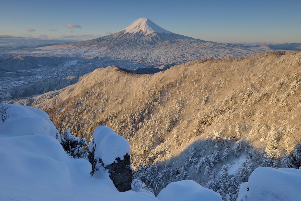 週末の富士山（新作1362）