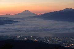平日の富士山410