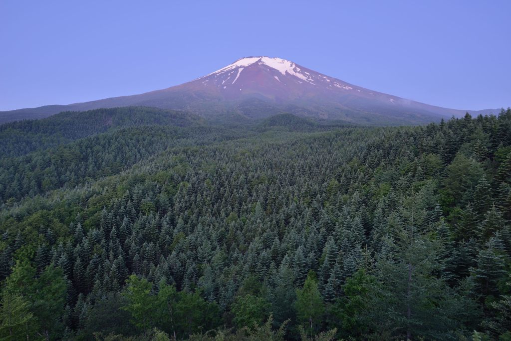 週末の富士山（新作674）