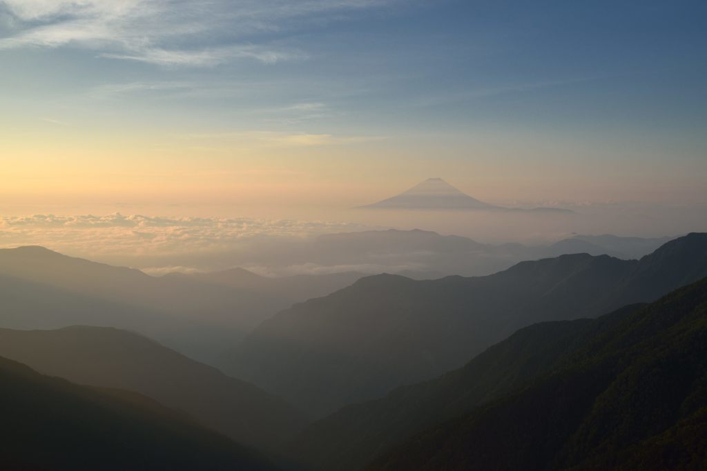 週末の富士山（新作955）