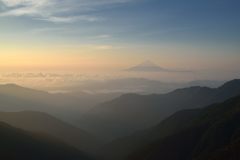 週末の富士山（新作955）