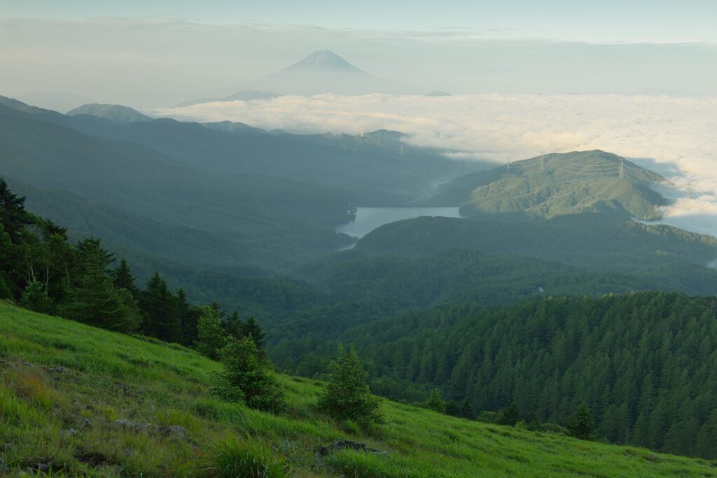 平日の富士山743