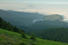 平日の富士山743