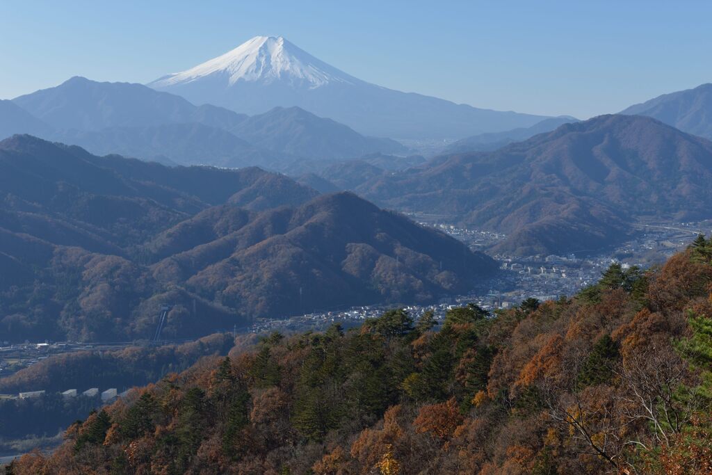 平日の富士山964