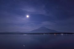 平日の富士山340