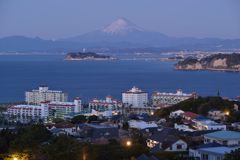 平日の富士山575