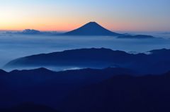 週末の富士山（新作260）