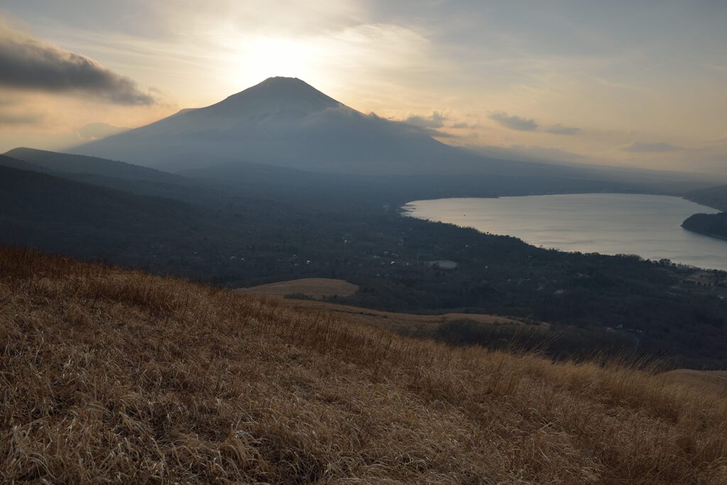 平日の富士山1045