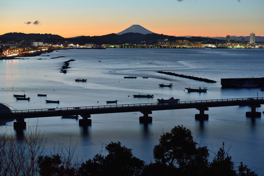 平日の富士山652