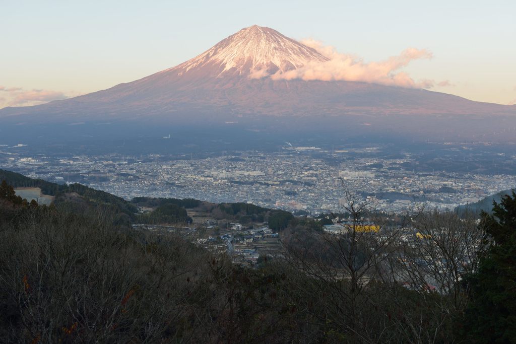 平日の富士山563