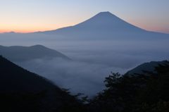 週末の富士山（新作244）