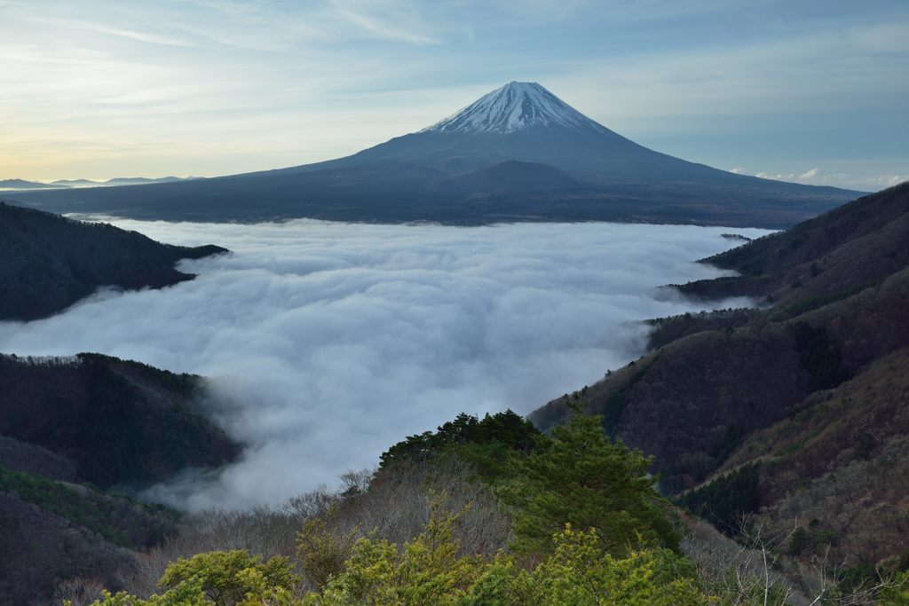 週末の富士山（新作434）