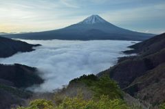 週末の富士山（新作434）