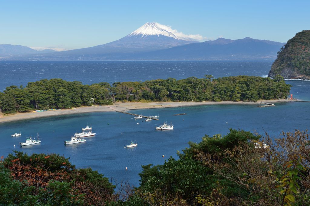 平日の富士山540