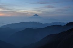 週末の富士山（新作987）