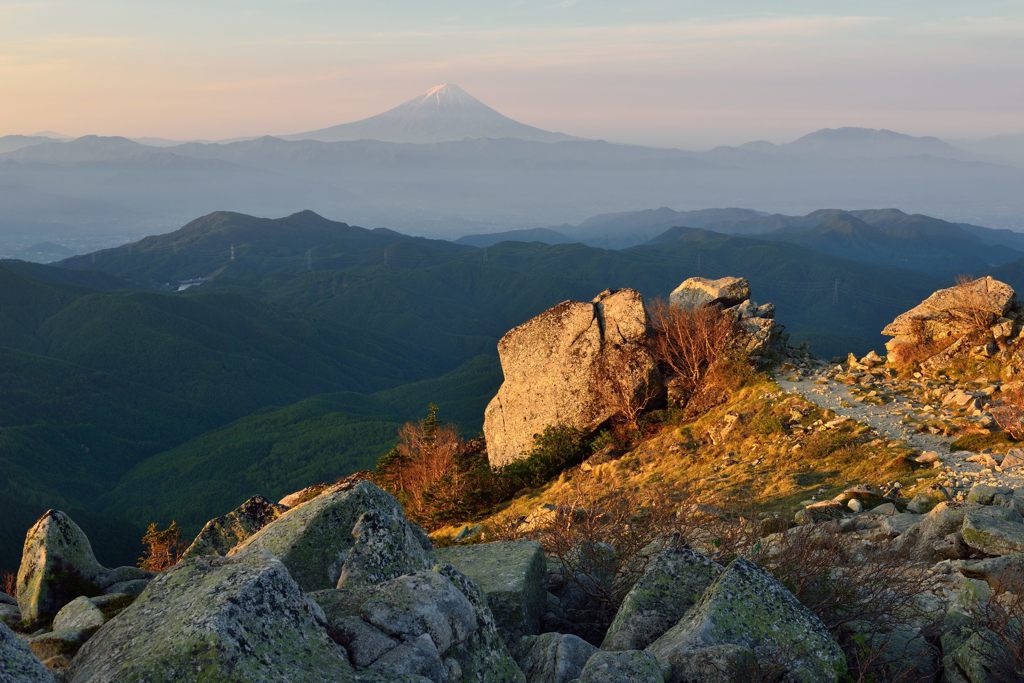 平日の富士山327