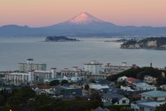 平日の富士山577