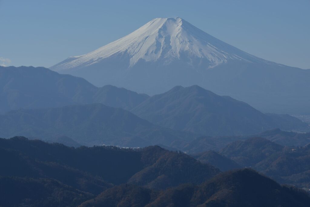 平日の富士山966