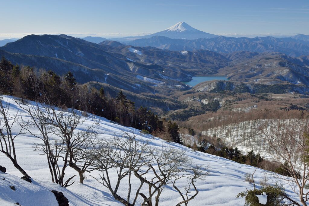 週末の富士山（新作1244）