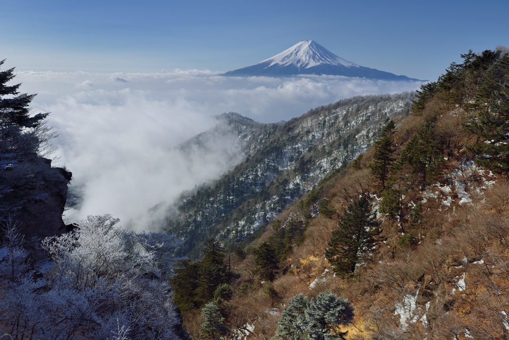 平日の富士山687