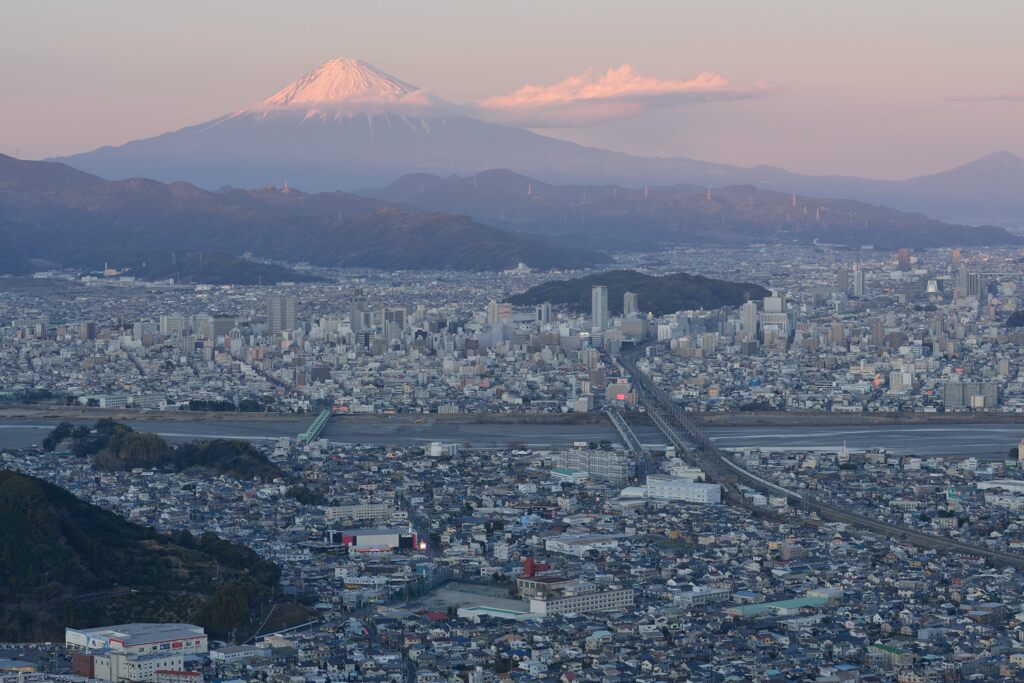 週末の富士山（新作1298）