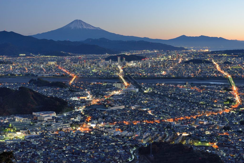 平日の富士山494