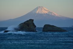 平日の富士山536