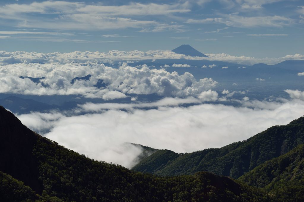 平日の富士山113