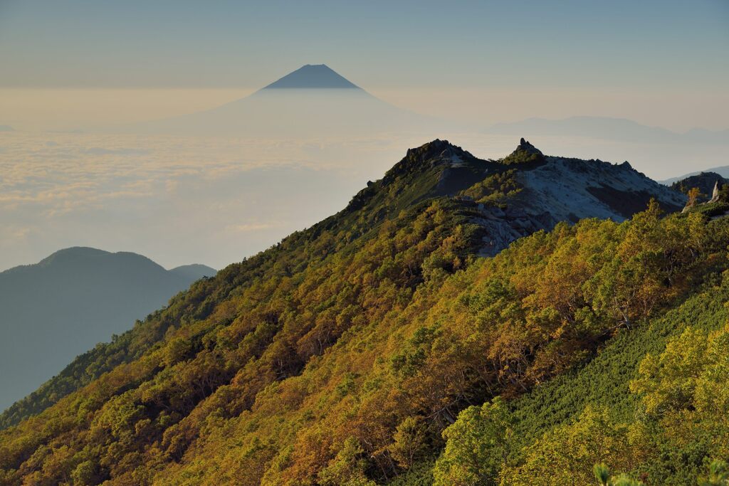 平日の富士山792
