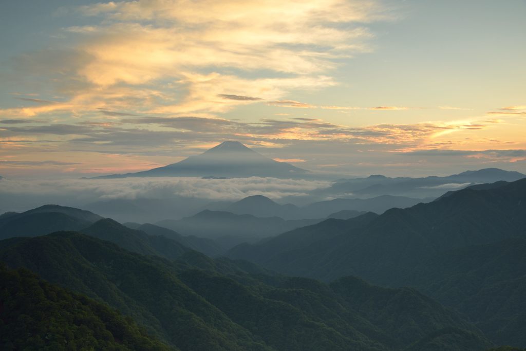 平日の富士山346